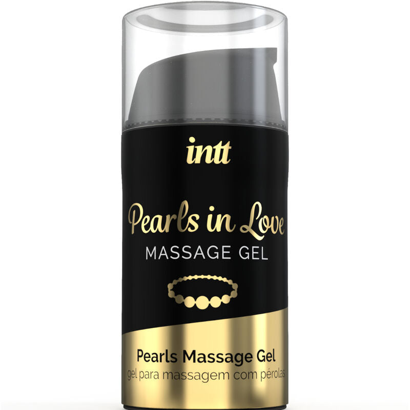 Kit Massage Sensuel Pearls In Love Collier de Perles et Gel - Intt