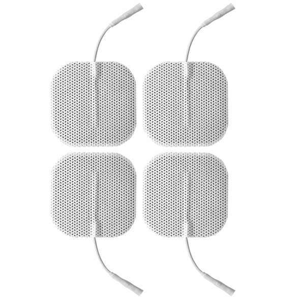 Électrodes Auto-Adhésives Carrées Unipolaires ElectraPads Électrostimulation - Electrastim