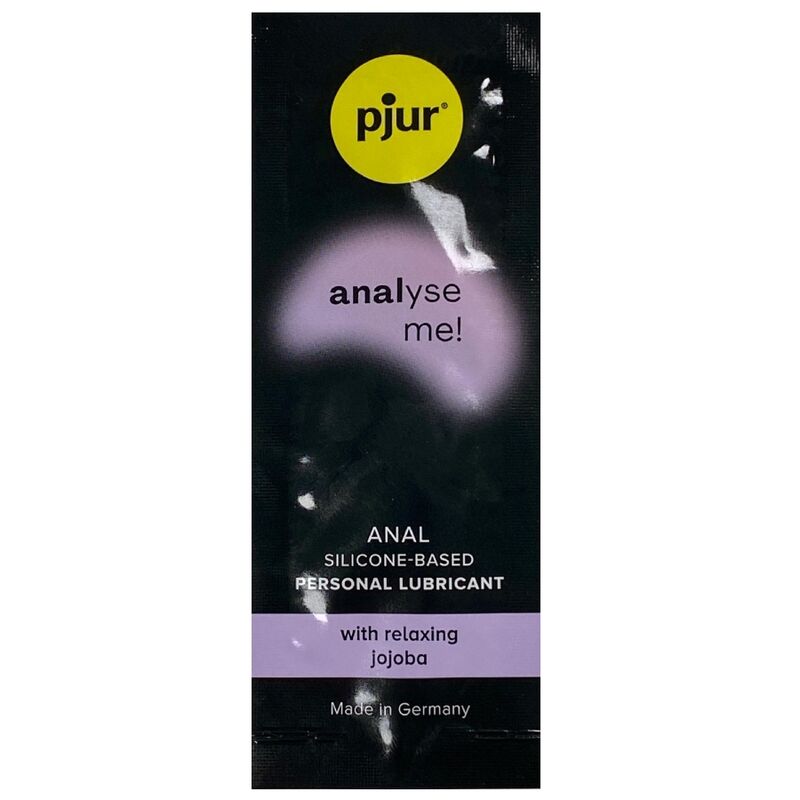 Lubrifiant Anal Relaxant Analyse Moi Silicone Unidose 1,5 ml - Pjur