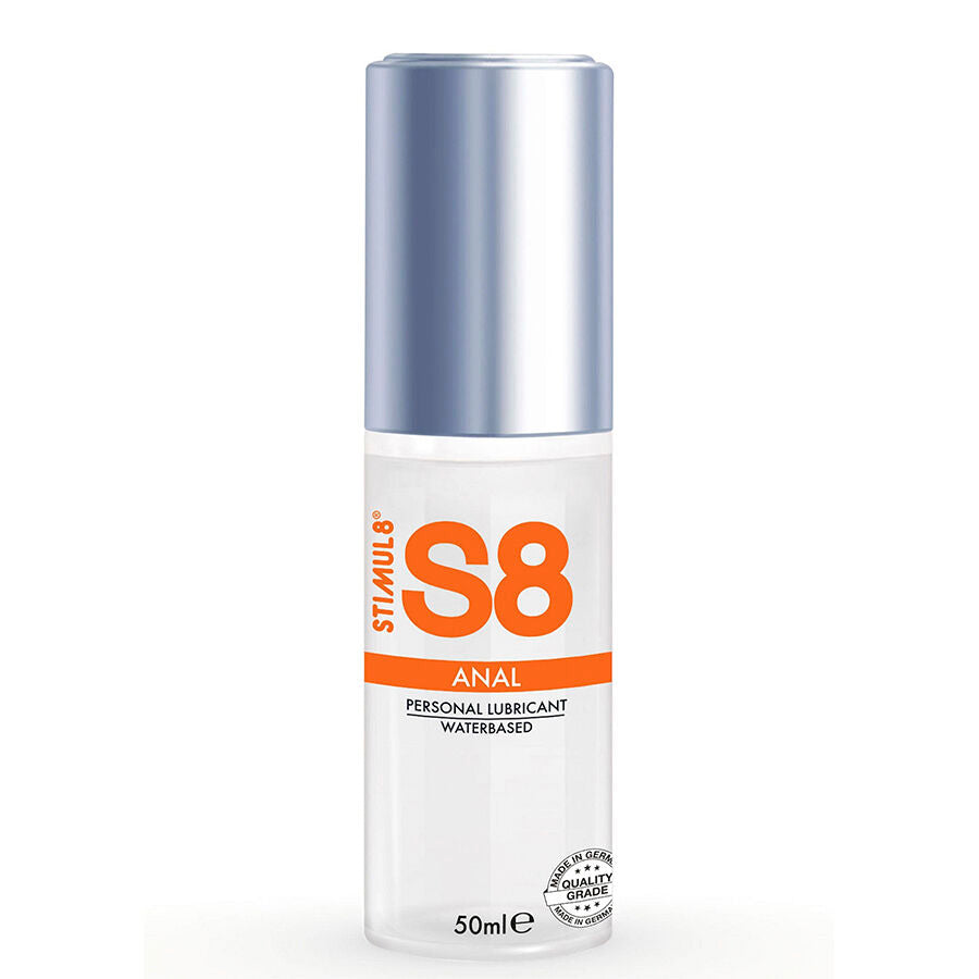 Lubrifiant Anal S8 Base Eau Classique - Stimul8