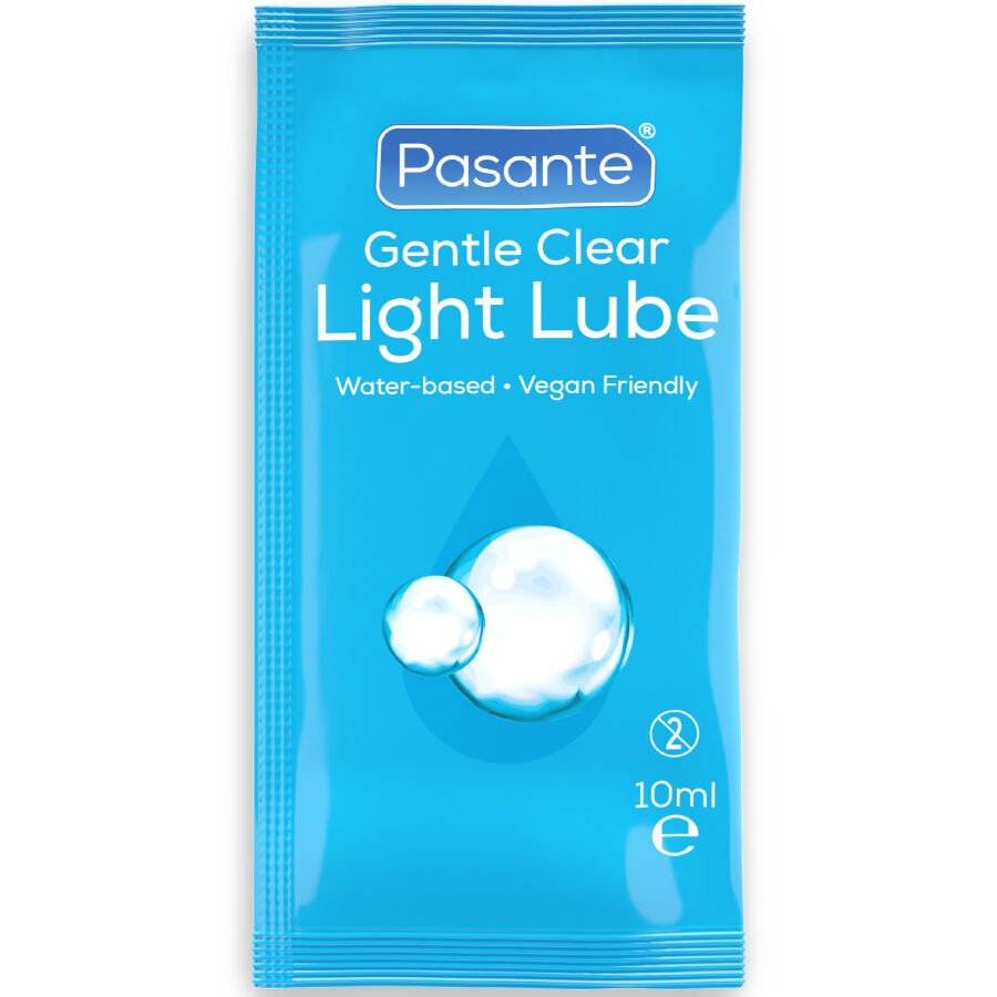 Lubrifiant Base Eau Light Unidose Vegan 5 ou 10 ml - Pasante