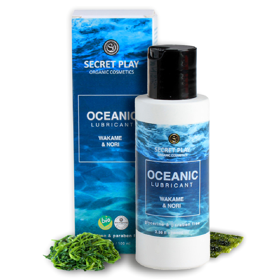 Lubrifiant Bio Oceanic Base Eau Algues Nori & Wakame 100ml - Secretplay