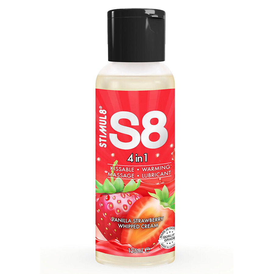 Lubrifiant Comestible Dessert 4-en-1 Base Eau - Stimul8
