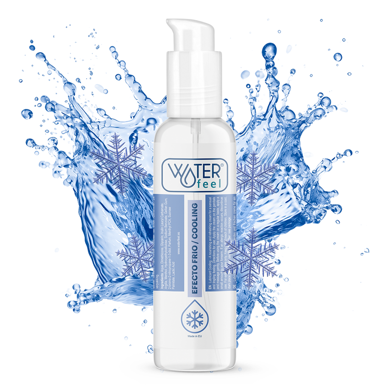 Lubrifiant Effet Froid à Base d'Eau Sensation Picotante 150 ml - Waterfeel