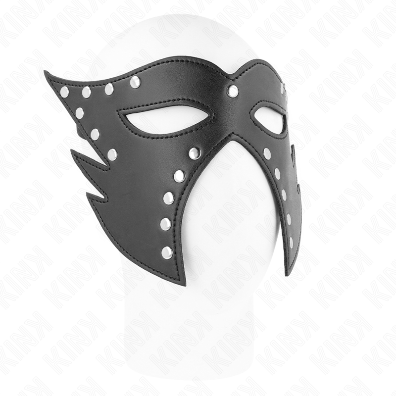 Masque Chat BDSM Modèle 2 Satin Élastique Réglable 29 x 15 cm - Kink