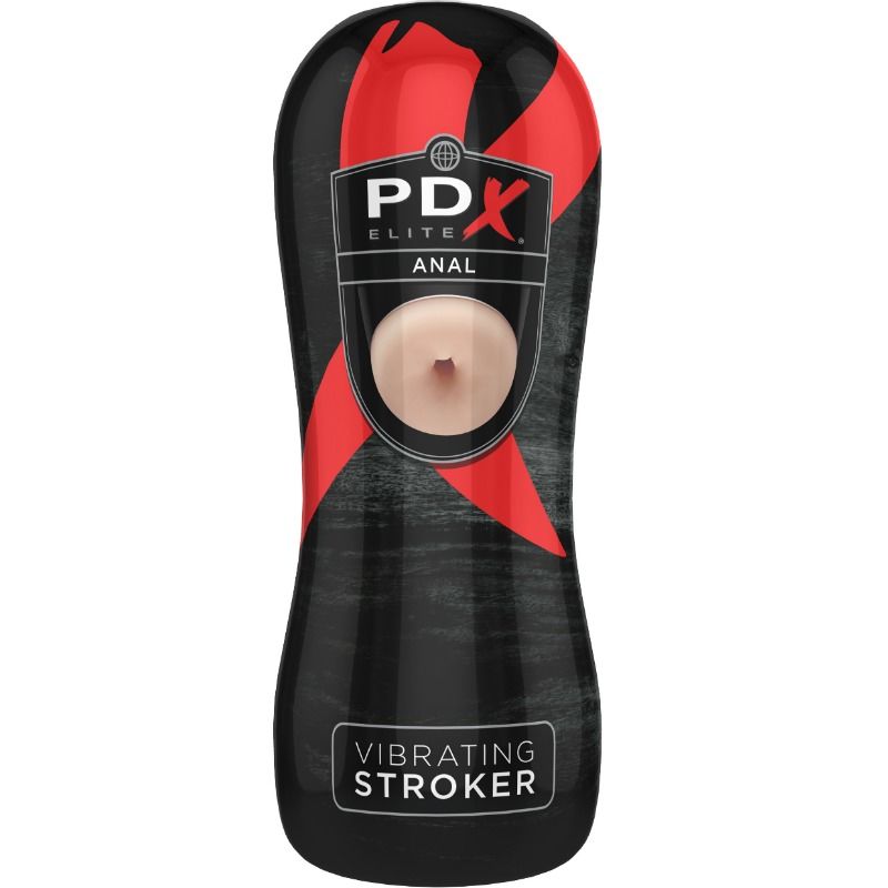 Masturbateur Anal Vibrant Stroker Elite Texture Réaliste - PDX