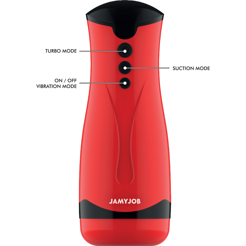 Masturbateur Aspiration et Vibration Dameron 5 Modes Rechargeable - Jamyjob
