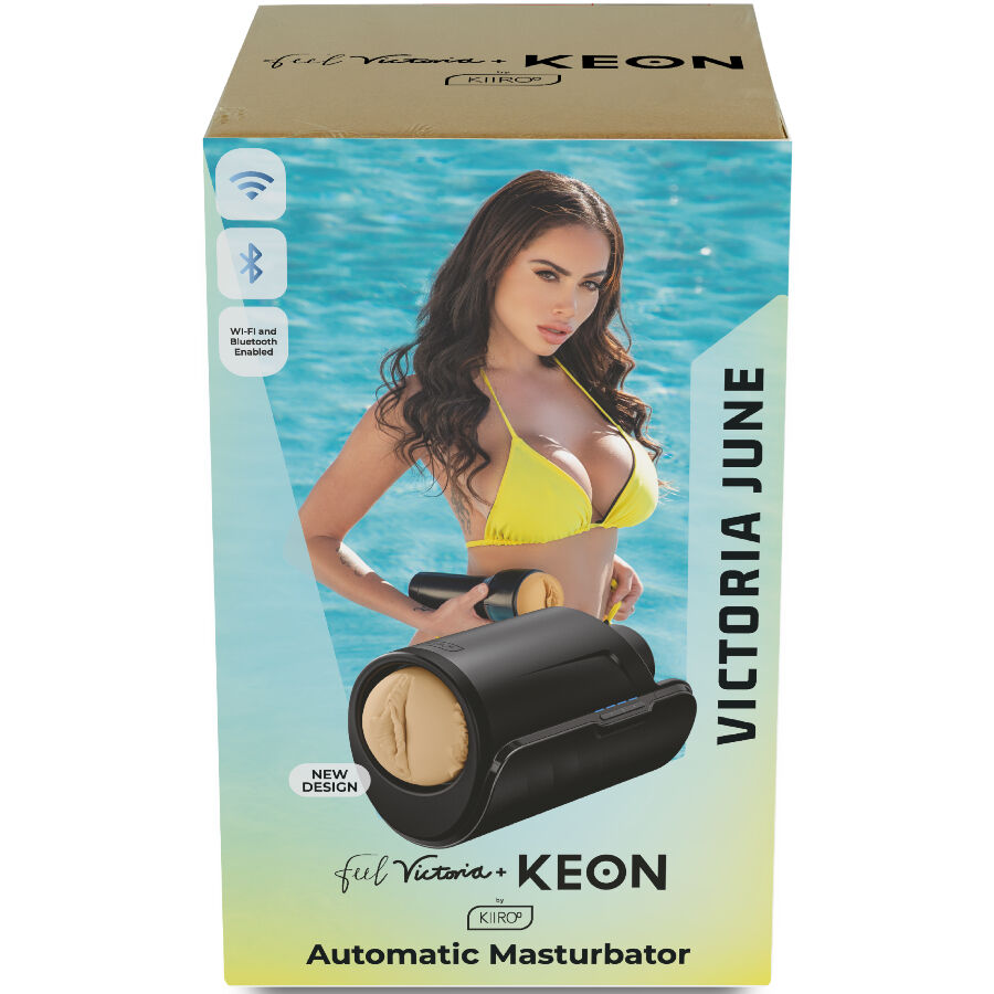 Masturbateur Automatique Keon WiFi Combo Victoria June + Feel Stroker - Kiiroo