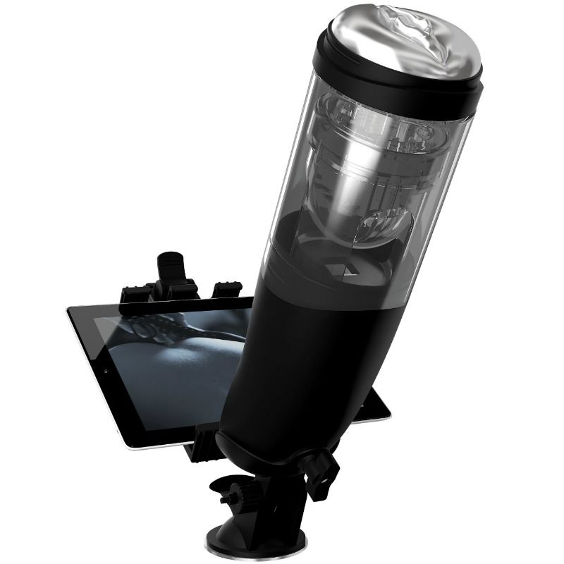 Masturbateur Automatique Mega-Bator Deluxe Rotation Poussée 10 Modes - PDX Elite