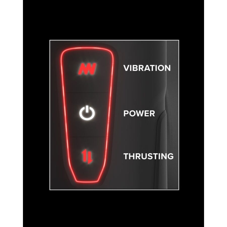 Masturbateur Automatique Milk Me Hotter Poussées Chaleur 10 Modes - PDX Elite
