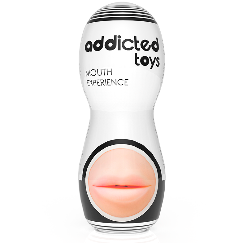 Masturbateur Bouche Texturé TPR Compact Nomade 3 Modèles - Addicted Toys