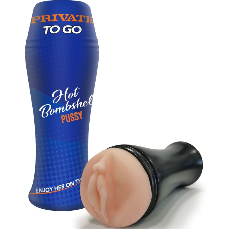 Masturbateur Compact Hot Bombshell To Go Texture Réaliste Nomade - Private