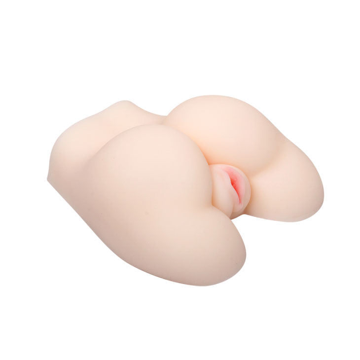 Masturbateur Double Vagin et Anus CyberSkin Œuf Vibrant Inclus - Baile