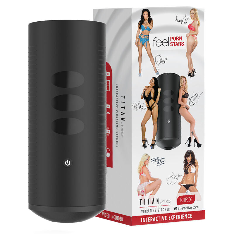 Masturbateur Interactif Titan Experience 9 Balles Vibrantes Connecté - Kiiroo