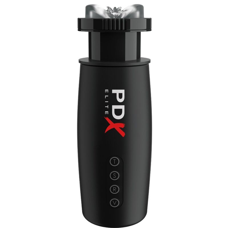 Masturbateur Électrique Moto-Bator 2 Aspiration Poussée Vibration Rechargeable - PDX Elite