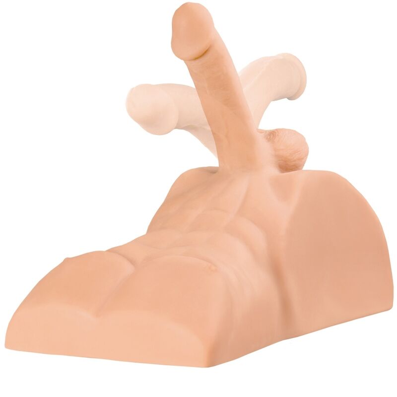 Masturbateur Pénis et Anus Perfect Ride Bite Articulée Réaliste - PDX Plus