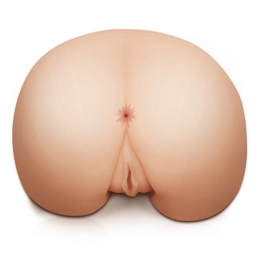 Masturbateur Réaliste Danus Fessier Féminin Double Orifice Vibrant - Extreme Toyz