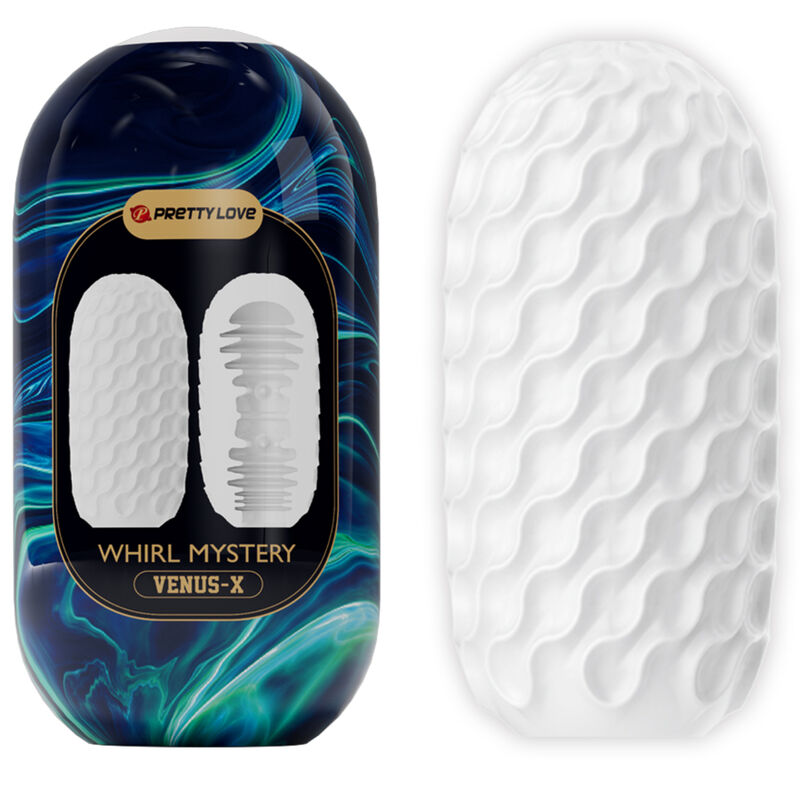 Masturbateur Œuf Venus X Mystère 3 Tunnels Texturés Extensible - Pretty Love
