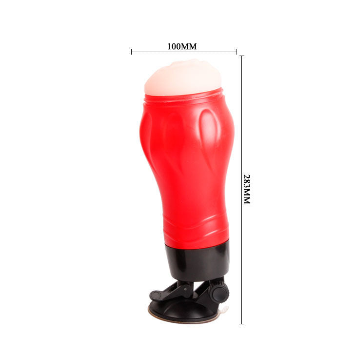 Masturbateur Vibrant Flora Vagina Base Ventouse 12 Modes - Crazy Bull