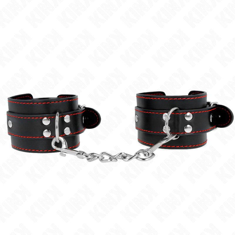 Menottes BDSM Doublure Rembourrées Réglables 20-28 cm - Kink