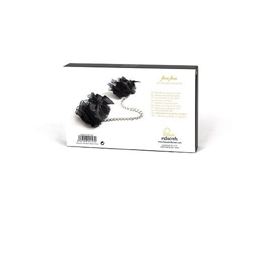 Menottes BDSM Frou Frou Organza et Satin Élégantes - Bijoux Indiscrets