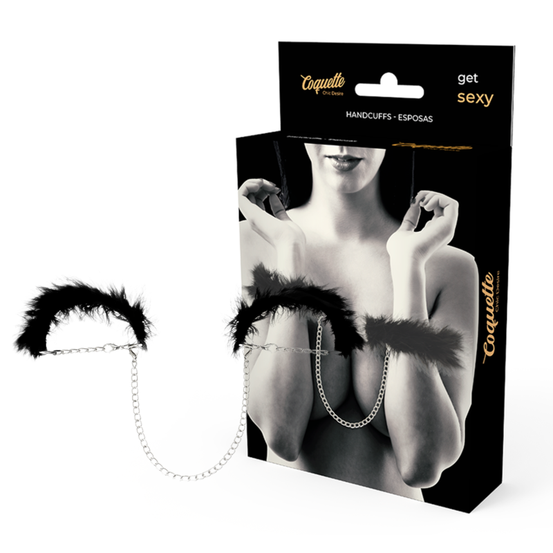 Menottes BDSM Métal Sans Nickel Fermes et Confortables - Coquette