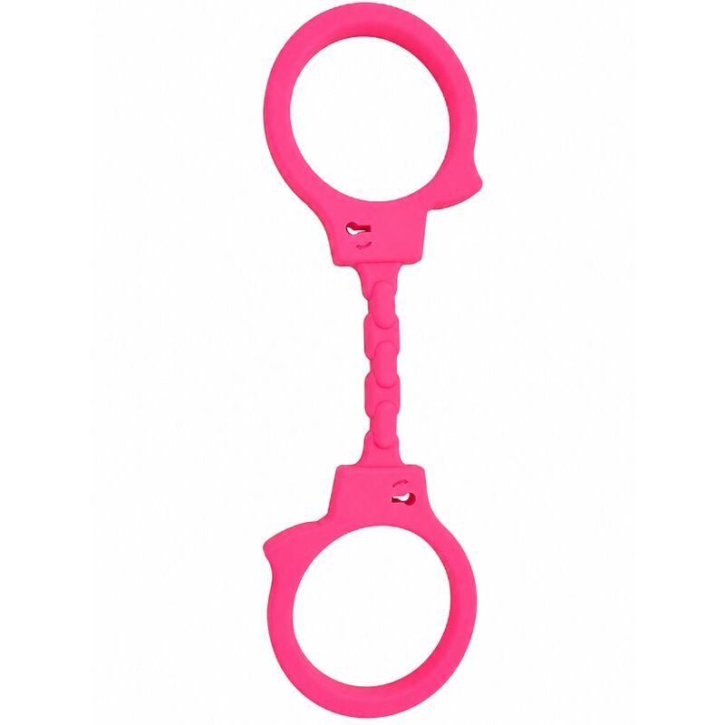Menottes BDSM Silicone Souple Ajustables Confortables - Diablo Picante