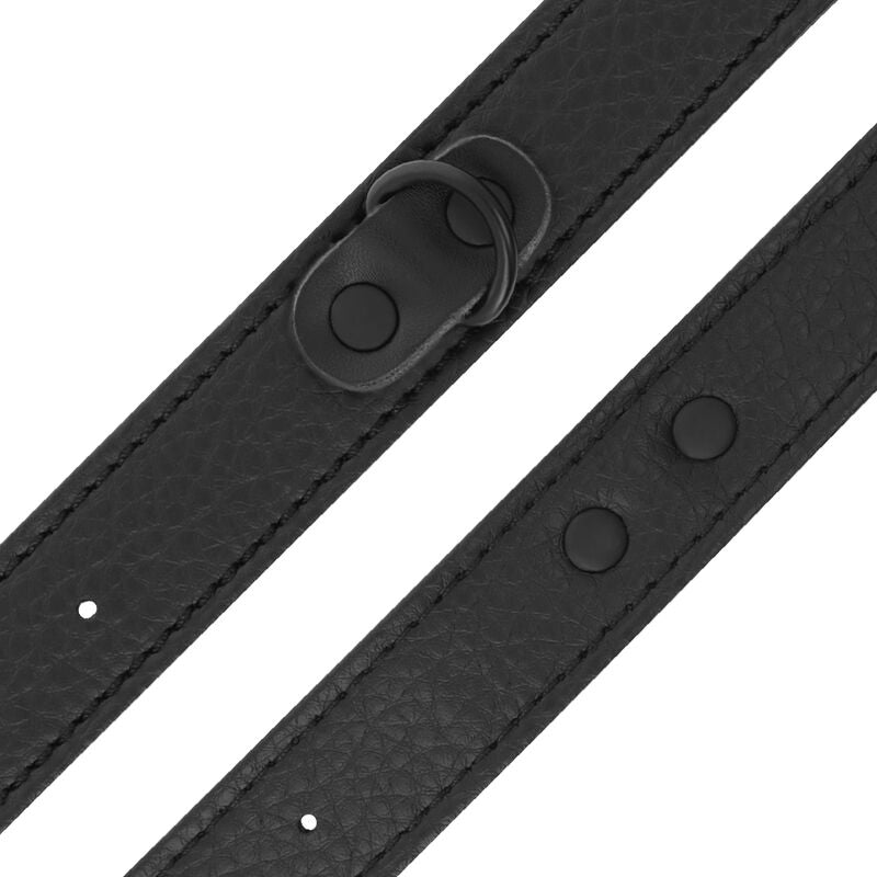 Menottes Bondage Texturées Intérieur Doux Sans Nickel - Darkness