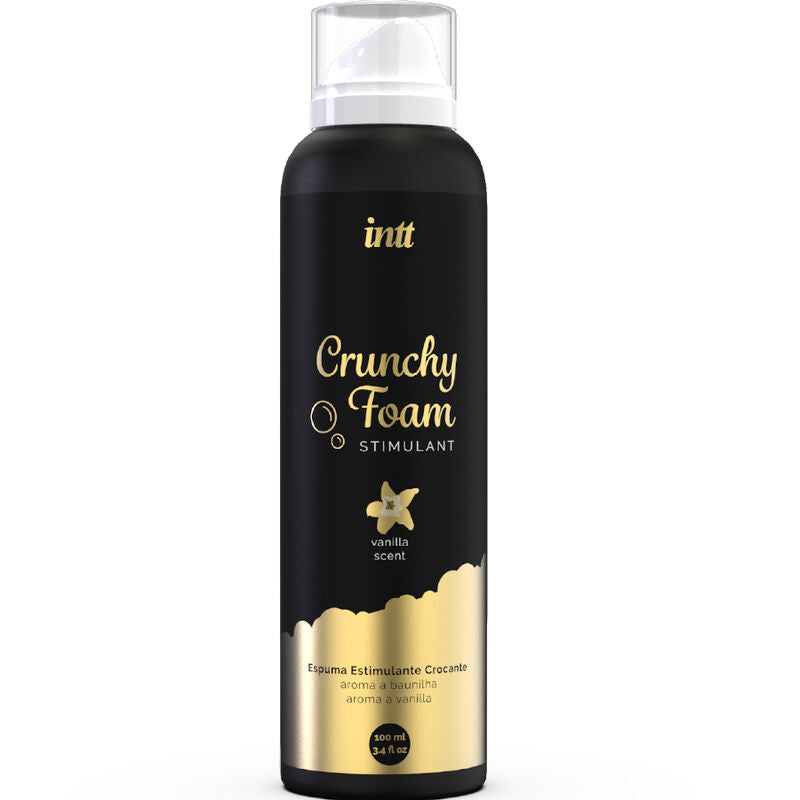 Mousse de Massage Effervescente Crunchy Vanille Stimulante 100 ml - Intt