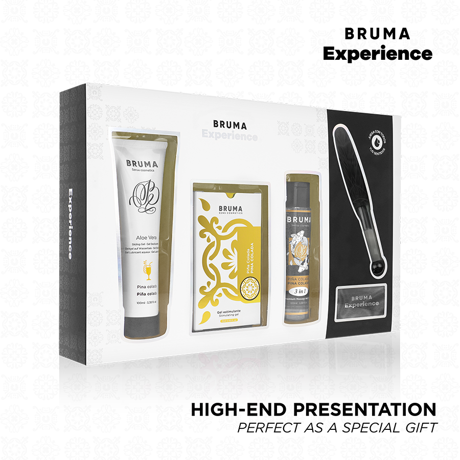 Pack Tentation Piña Colada Douce Coffret Sensoriel Amplificateur d'Orgasme - Bruma