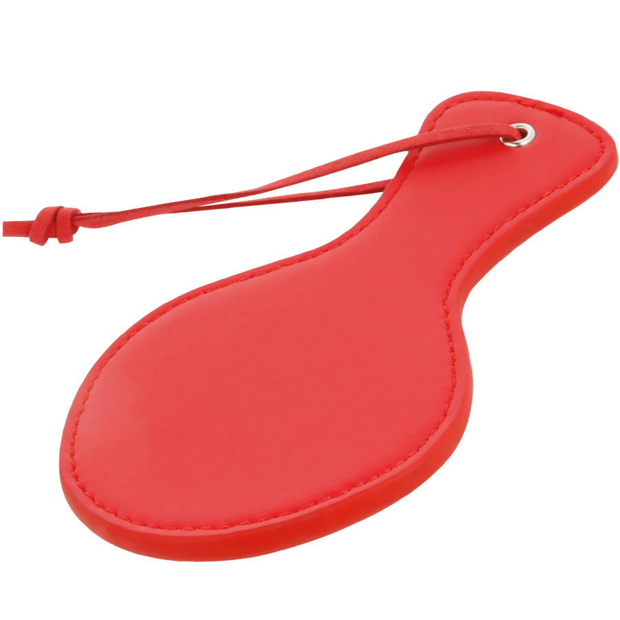Paddle BDSM Fétichiste Arrondi Coutures et Pointes - Darkness