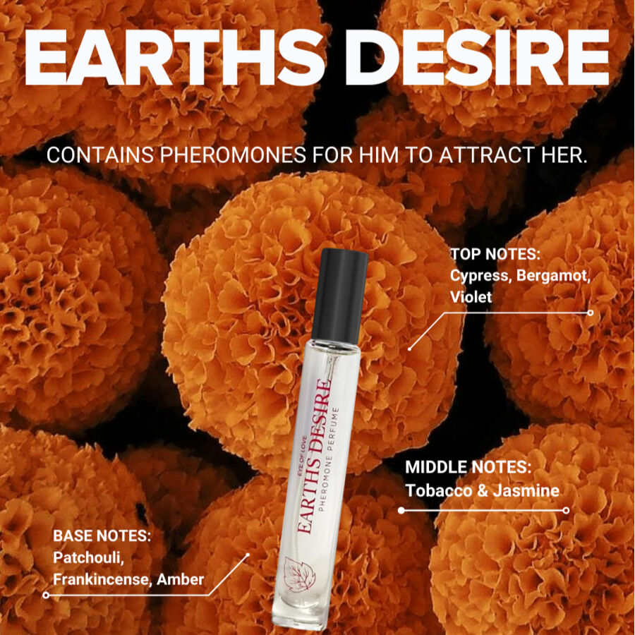 Parfum aux Phéromones Earths Desire - Sativa - Eye Of Love