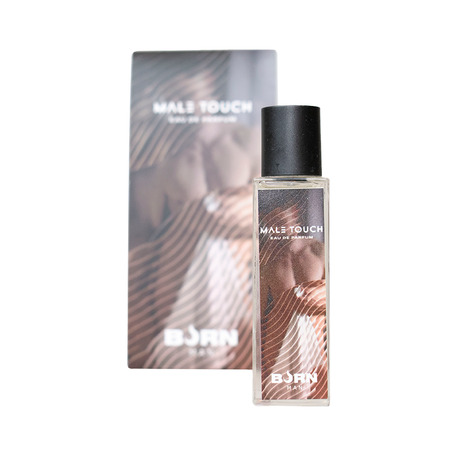 Parfum Homme Male Touch Notes Boisées Format Voyage 20 ml - Burn