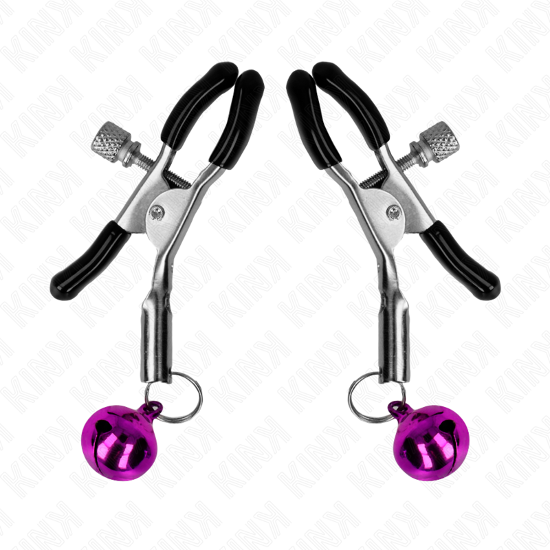 Pince à Tétons Simple Cloche Métal Serrage Ajustable 6 cm - Kink