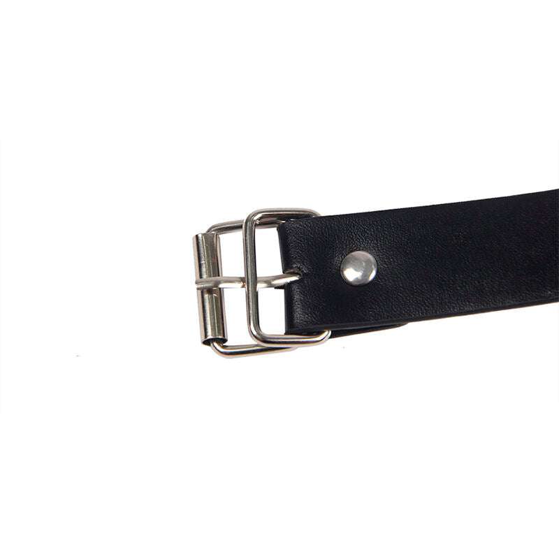 Pinces à Seins Bondage Cuir Noir Taille Unique - Subblime