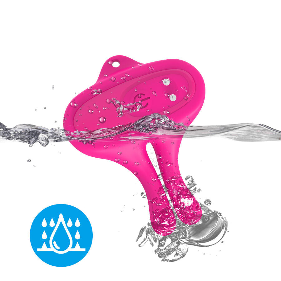 Pinces à Tétons Magnétiques Vibrantes Forme Lapin 9 Modes Rechargeable - Armony