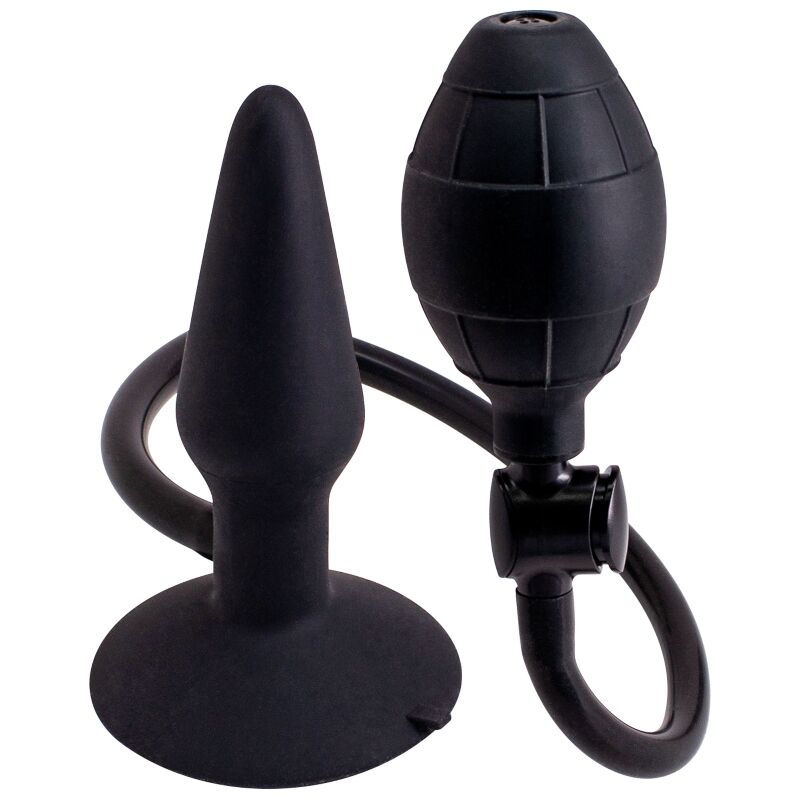 Plug Anal Gonflable Silicone Pompe Manuelle Taille S - Seven Creations