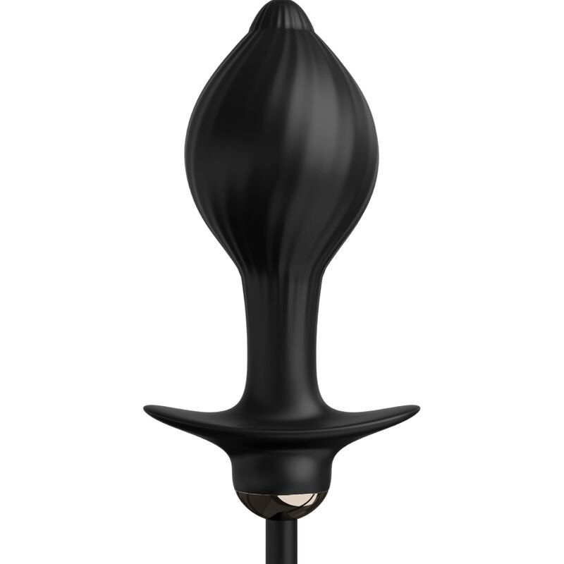 Plug Anal Gonflable Vibrant Auto-Throb Silicone Pulsation Automatique - Anal Fantasy