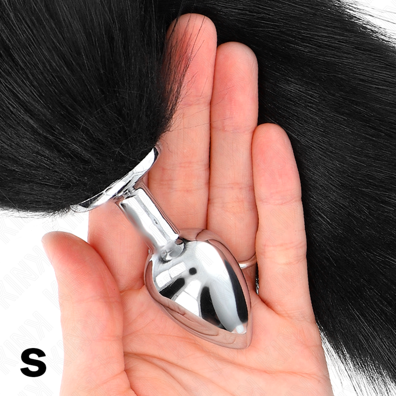 Plug Anal Queue Synthétique - Silicone Body-Safe 3 Tailles - Kink