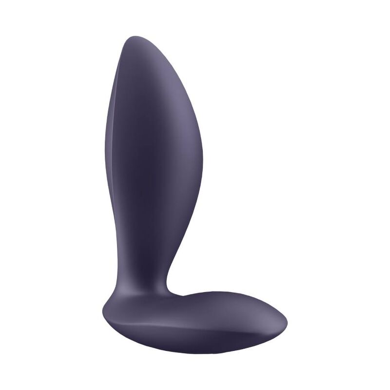 Plug Anal Vibrant Power Plug Connecté 12 Modes Silicone IPX7 - Satisfyer