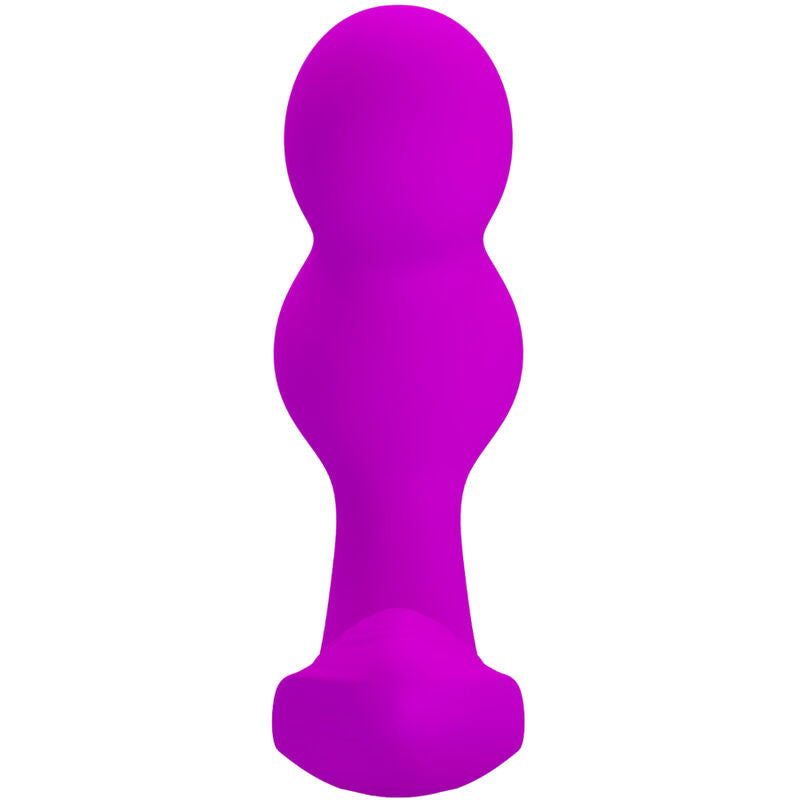 Plug Anal Vibrant Terrance Télécommande 2 Moteurs 12 Modes - Pretty Love