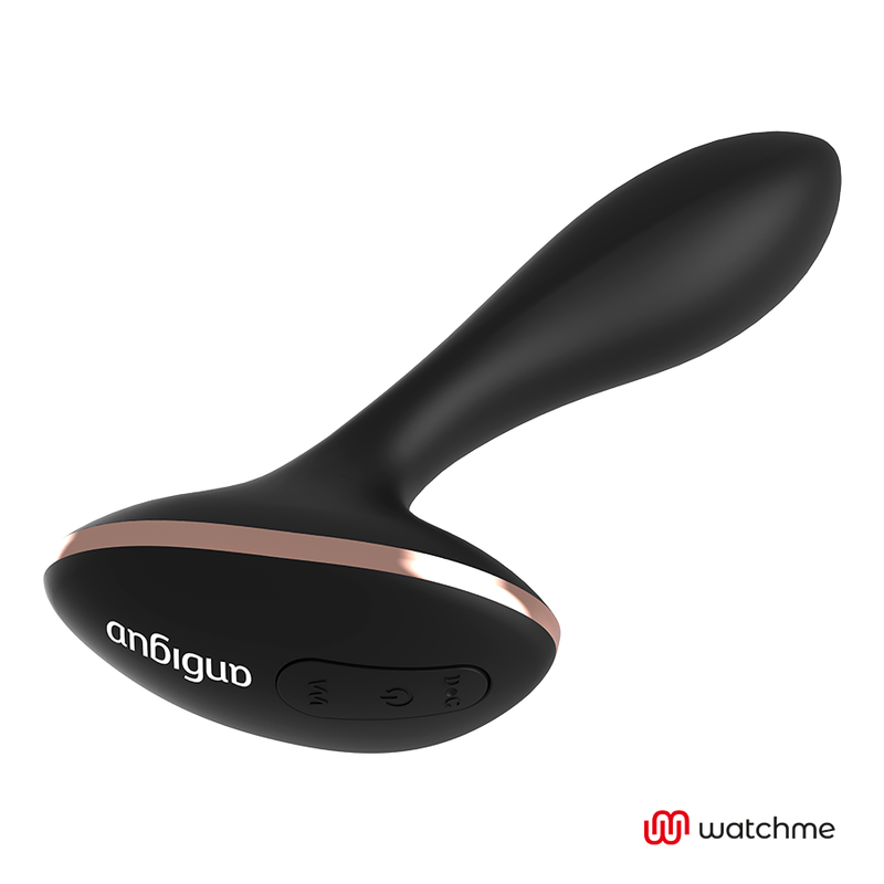 Plug Anal Vibrant Vernet Télécommande Montre 7 Modes Silicone - Anbiguo