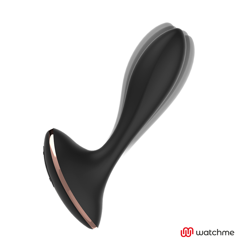 Plug Anal Vibrant Vernet Télécommande Montre 7 Modes Silicone - Anbiguo
