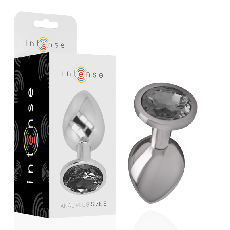 Plug Bijou en Métal Aluminium - Cristal Coloré - Intense