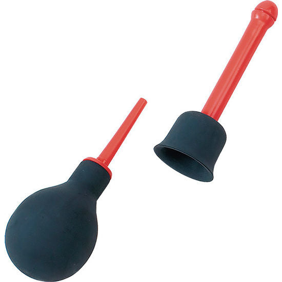 Poire de Nettoyage Intime Anale et Vaginale Double Embout - Seven Creations