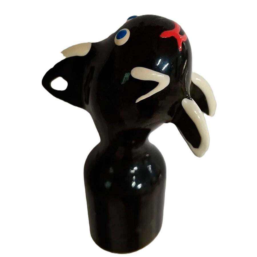 Préservatif Fantaisie Peint à la Main Gentle Orca XL Latex Naturel - Condomerie