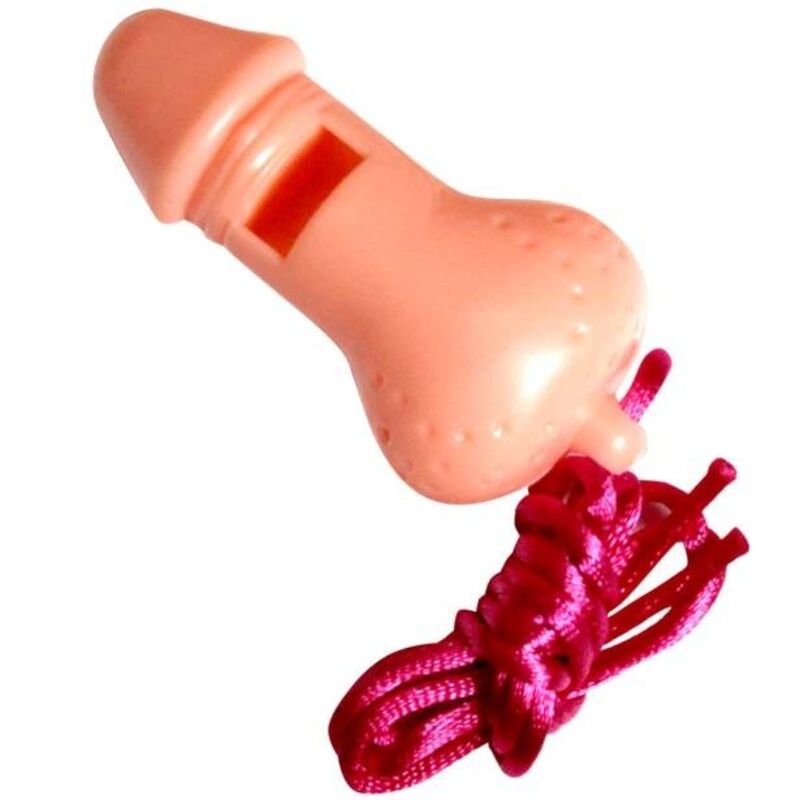 Sifflet Humoristique Forme Pénis Accessoire de Fête - Diablo Picante