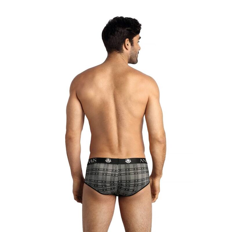 Slip Homme Balance Coupe Sportive Imprimé Carreaux Microfibre - Anais Men