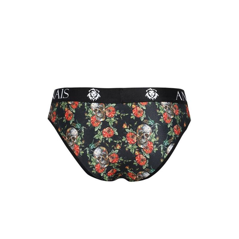 Slip Homme Power Imprimé Roses et Têtes de Mort Modal Doux - Anais Men