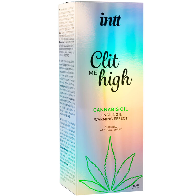Stimulant Clitoridien Clit Me High Huile de Cannabis Effet Chauffant 15 ml